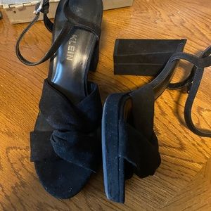 Anne Klein chunky heels